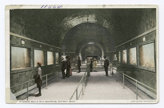 Interior, Belle Isle Aquarium, Detroit, Mich.