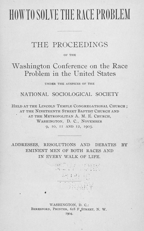 How to solve the race problem