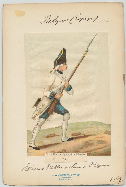 Gernadier du régiment de Flandre