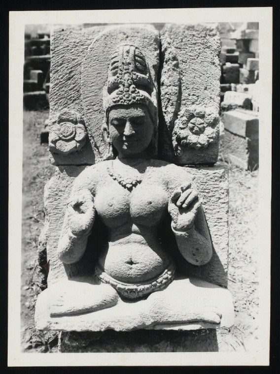 Female figure from wall of Tjandi Banjunibo [Banyunibo]