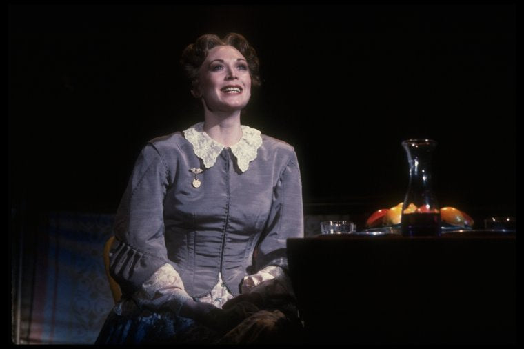 Actress Dee Hoty in a scene fr. the National tour of the Broadway musical "Barnum." (New Orleans)