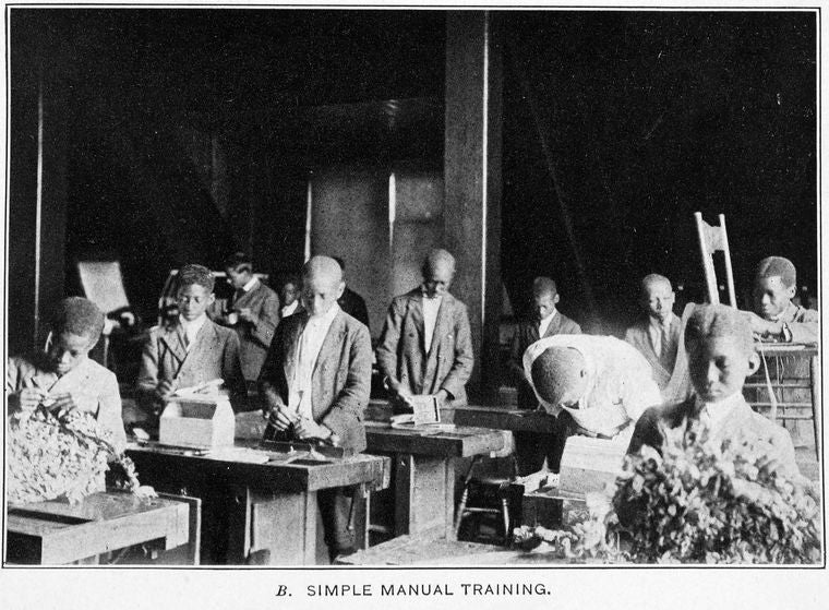 Simple manual training.