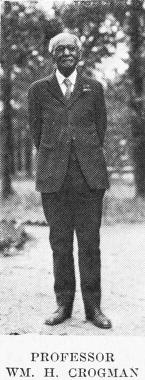 Professor Wm. H. Crogman.