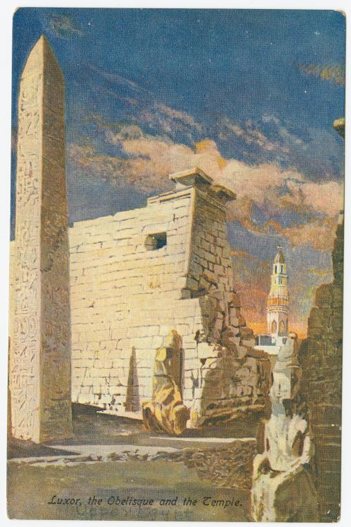 Luxor, the obelisk and the temple
