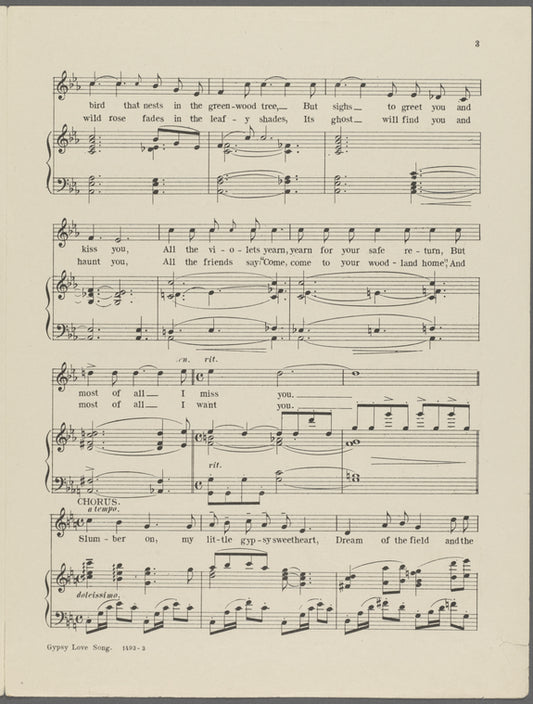 Gypsy love song
