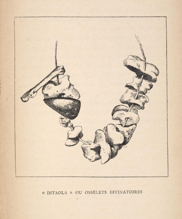 Ditaola, ou osselets divinatoires.
