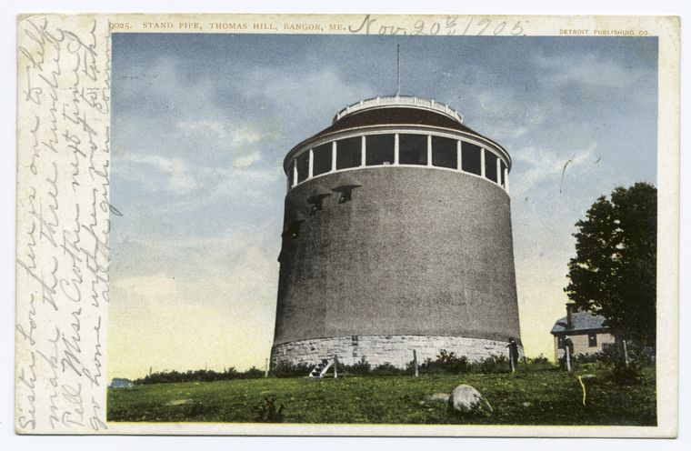 Stand Pipe, Thomas Hill, Bangor, Me.