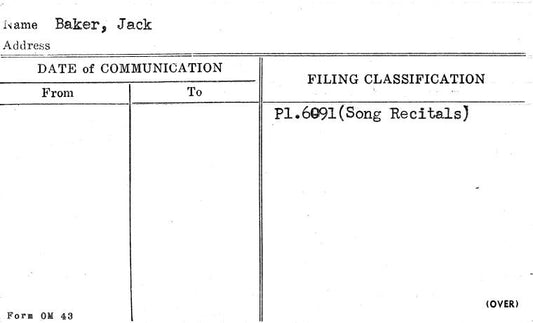 Baker, Jack