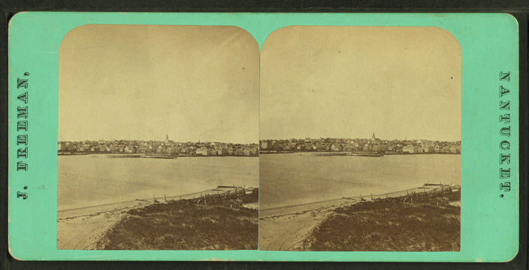 View of a town across a body of water.