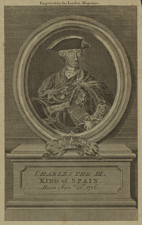Charles III, king of Spain.