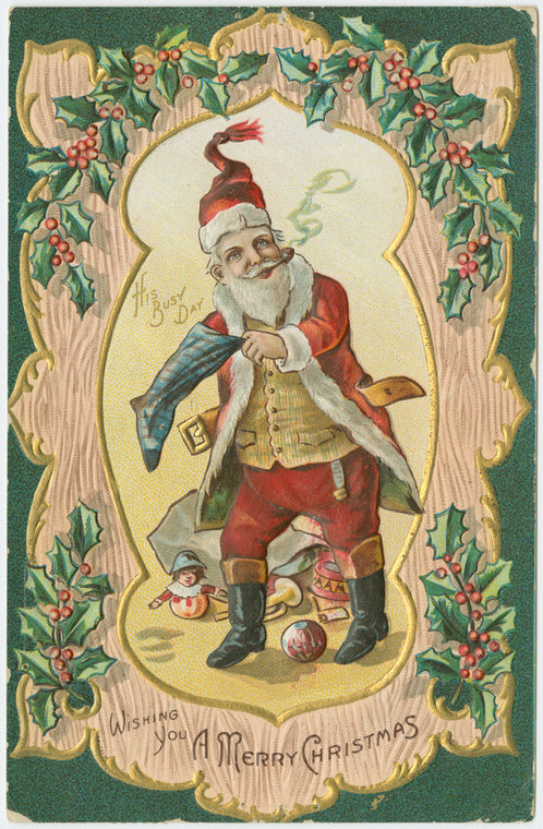 Wishing you a merry Christmas.