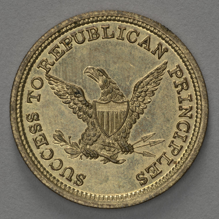 "Millions for Freedom Not One Cent for Slavery" coin