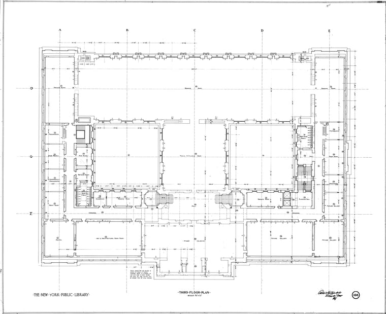 Third floor plan