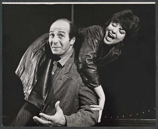 Herb Edelman and Dorothy Loudon from the touring stage production Luv