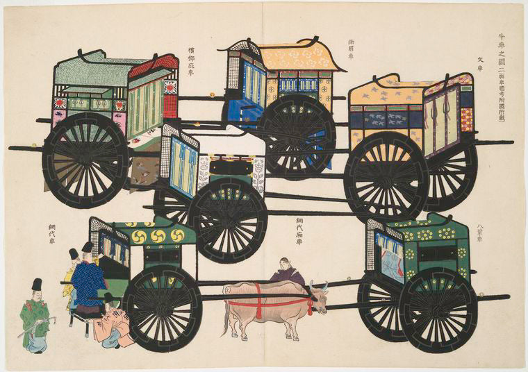 An illustration of oxcarts 2