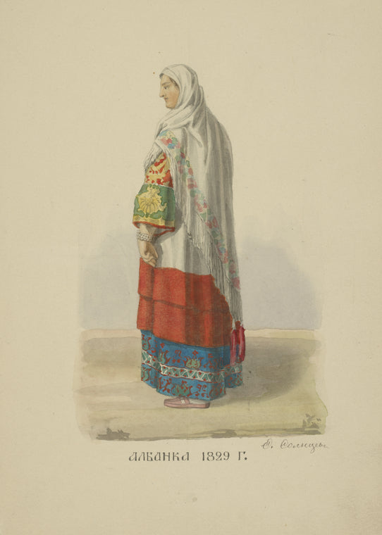 Albanka 1829 g.
