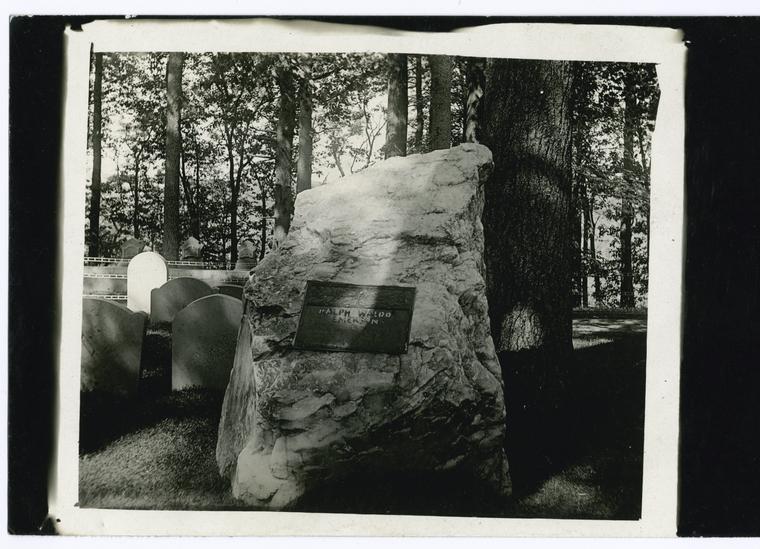 Emerson's grave