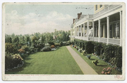 Hotel Champlain, East Front, Lake Champlain, N.Y.