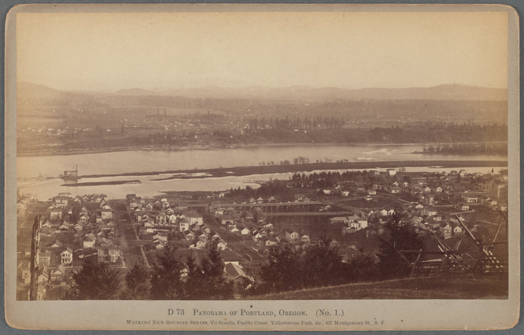 D 73, Panorama of Portland, Oregon