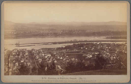 D 73, Panorama of Portland, Oregon