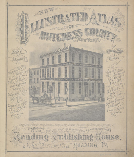 New Illustrated Atlas of Dutchess County New York