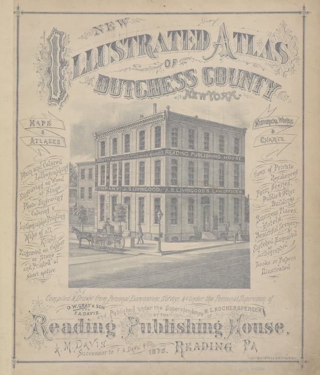 New Illustrated Atlas of Dutchess County New York