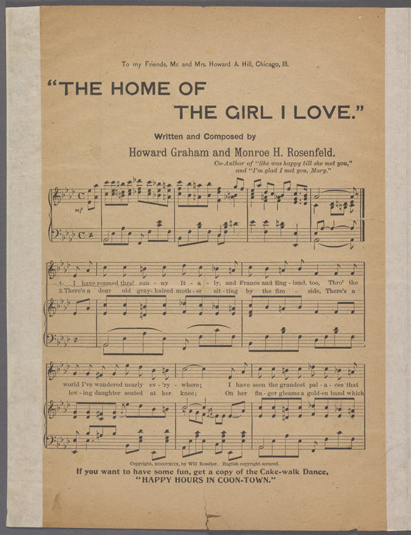 The home of the girl I love