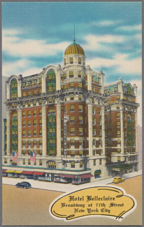 Hotel Belleclaire, Broadway at 77th Street, New York City