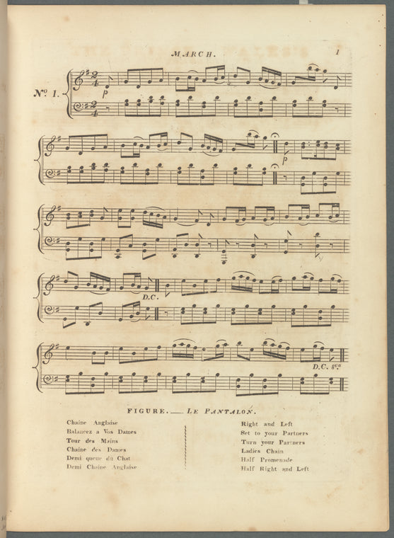 The Prince of Wales's first set of fashionable quadrilles: founded upon the most popular Welch [sic] melodies, as played and danced at Her Majesty's and the nobilities balls, promenade concerts &c