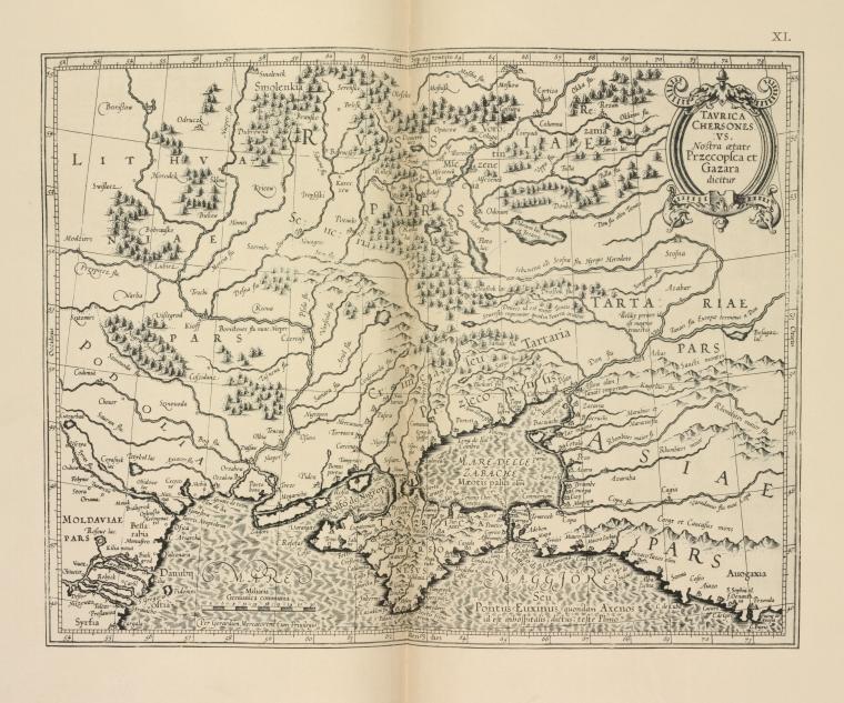 Karta Iuzhnoi Rossii G. Merkatora 1595g. Str.2.