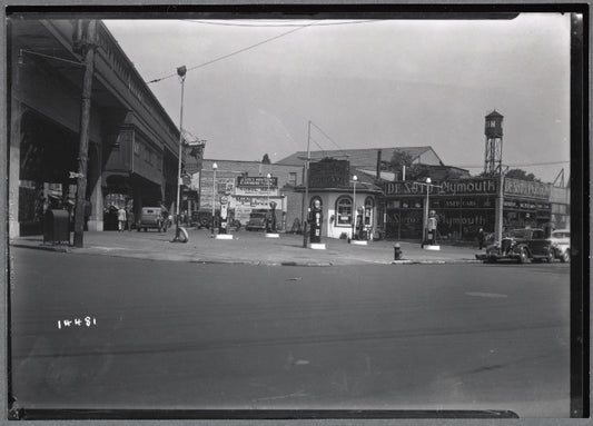 Sobol Bros. Sokony Gas Station: 44th St.-New Utrecht Ave., Brooklyn
