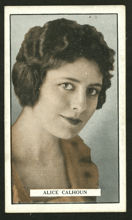 Alice Calhoun.