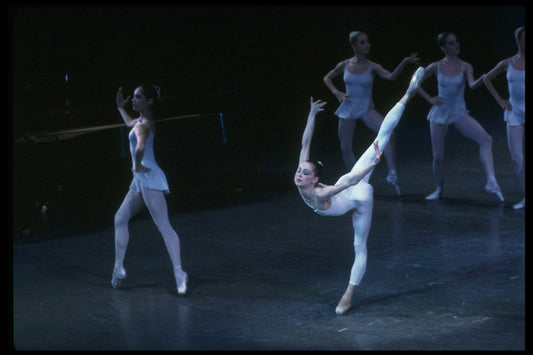 New York City Ballet production of "Concerto for Two Solo Pianos, with Heather Watts, choreography by Peter Martins (New York)