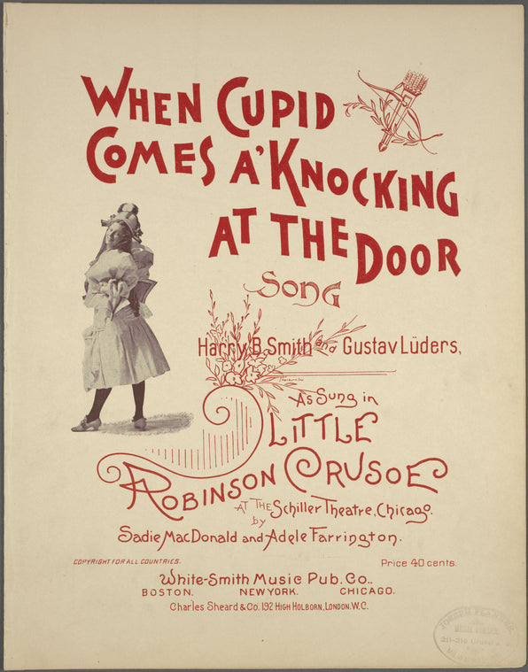 When Cupid comes a' knocking at the door