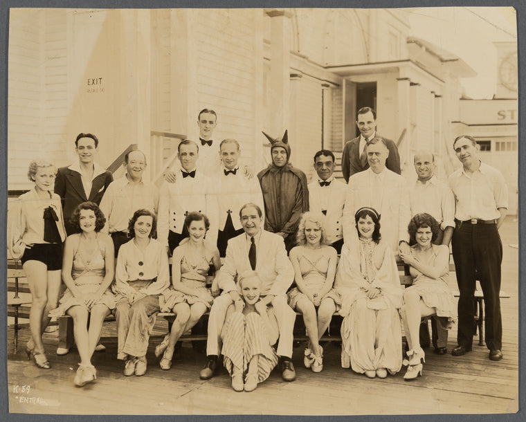 Thurston with his company