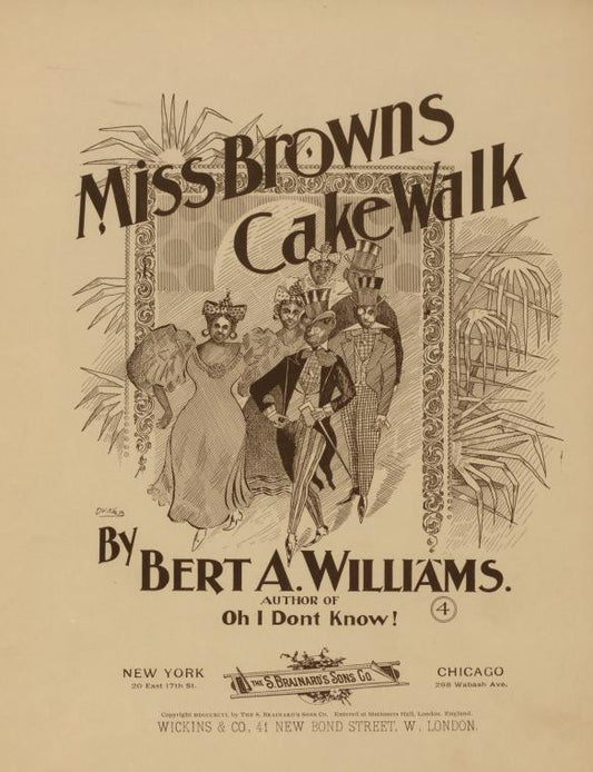 Miss Brown's cake-walk