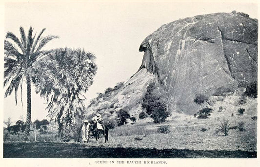 Scene in the Bauchi Highlands.