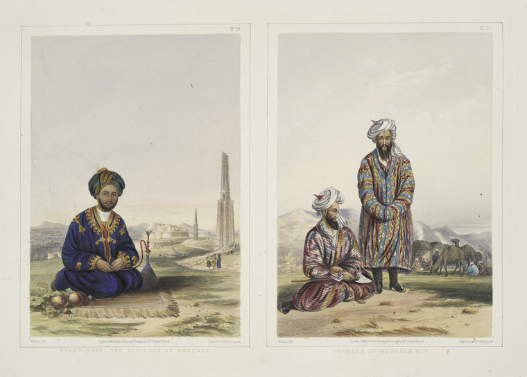 Hyder Khan, the governor of Ghuznee; Oosbegs of Mooraud Bey