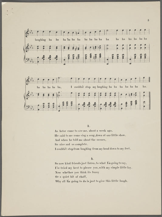 Laughing song