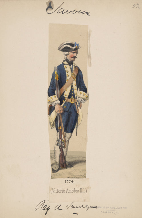 Italy. Piedmont and Savoy, 1751-1775