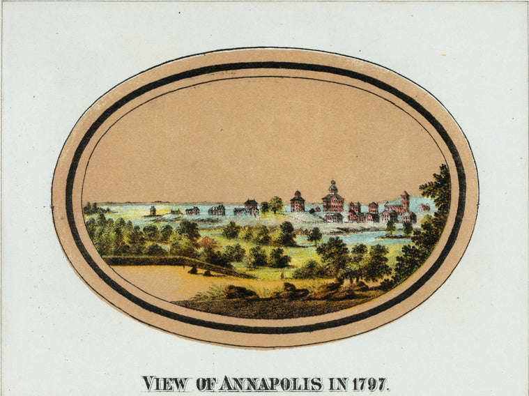 View of Annapolis in 1797.