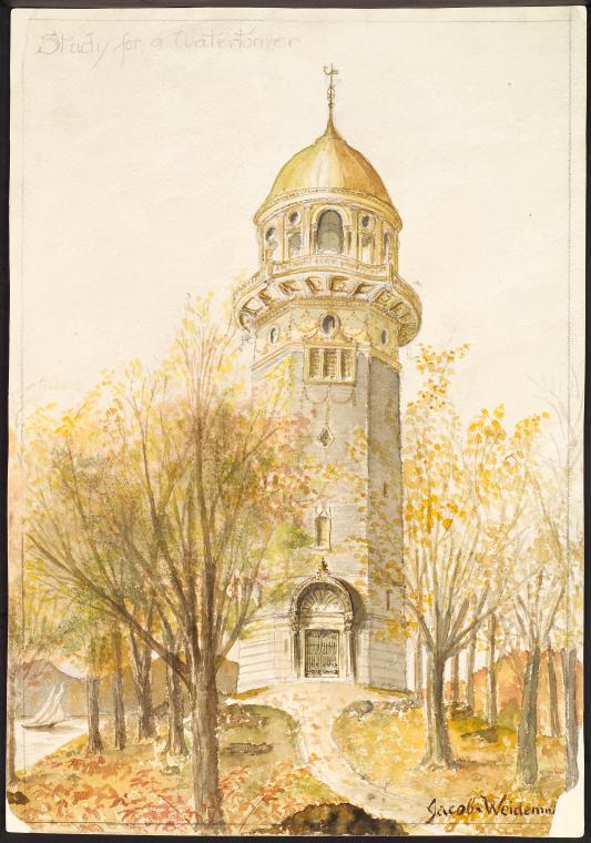 Study for a Watertower