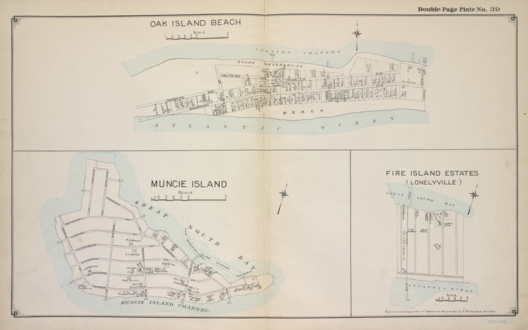 Oak Island Beach; Muncie Island; Fire Island Estates (Lonelyville)