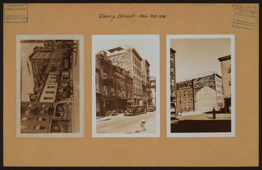 Manhattan: Cherry Street - James Street