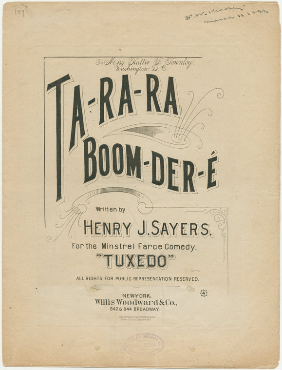 Ta-ra-ra boom-der-é