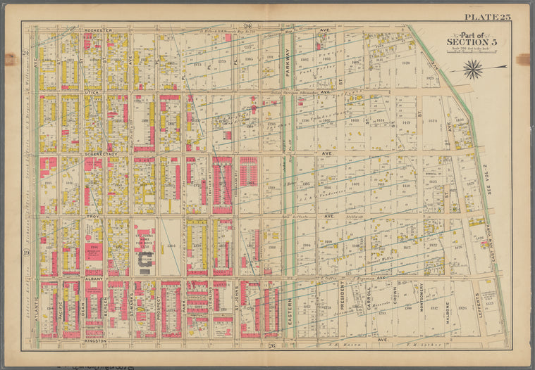 Bounded by Rochester Avenue, East New York Avenue, Kingston Avenue and Atlantic Avenue: Part of Section 5