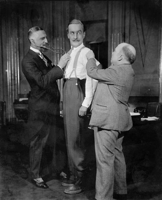 Frederick Roland (Dr. Pinsky), John Williams (Anton Schuh) and Donald MacMillan (Kaldoorian, the tailor).