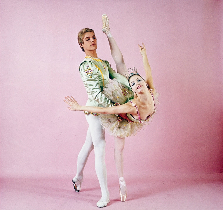 Suzanne Farrell and Peter Martins, in a New York City Ballet production of "The Nutcracker." (New York)