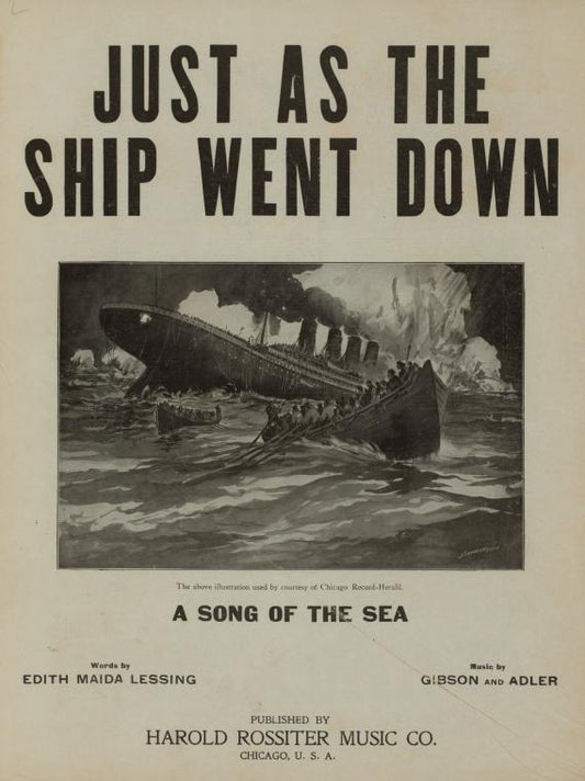 Just as the ship went down