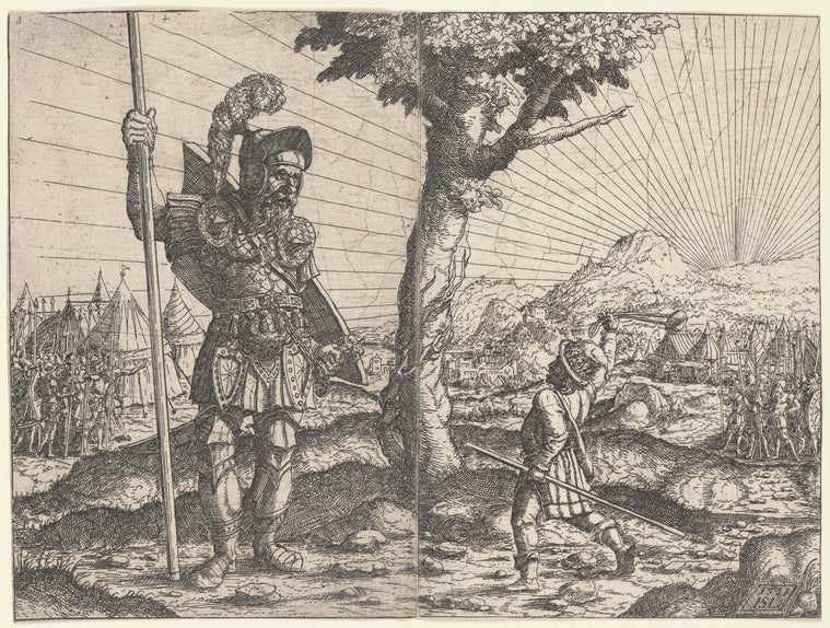 David and Goliath